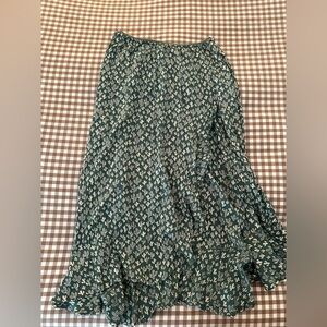 Cactus print skirt